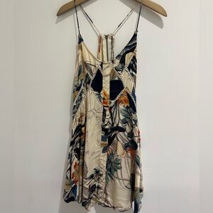 Mini Floral Dress / Tunic Small